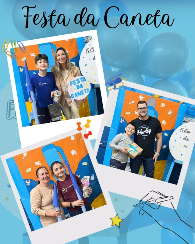 Relembrando nossa Festa da Caneta! Foi um momento especial e cheio de significado. ✨Agradecemos a todos que estiveram presentes e fizeram parte desse dia. 💙