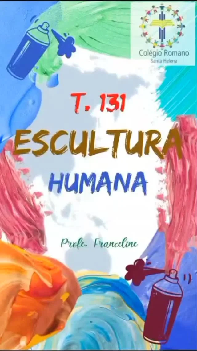 A turma 131 soltou a criatividade e deu forma à arte! ✨Explorando o corpo como inspiração, os alunos construíram esculturas humanas usando jornal, papelão, cola e tinta spray. 🎨📰Um aprendizado cheio de imaginação, expressão e mãos à obra! 👩‍🎨👨‍🎨