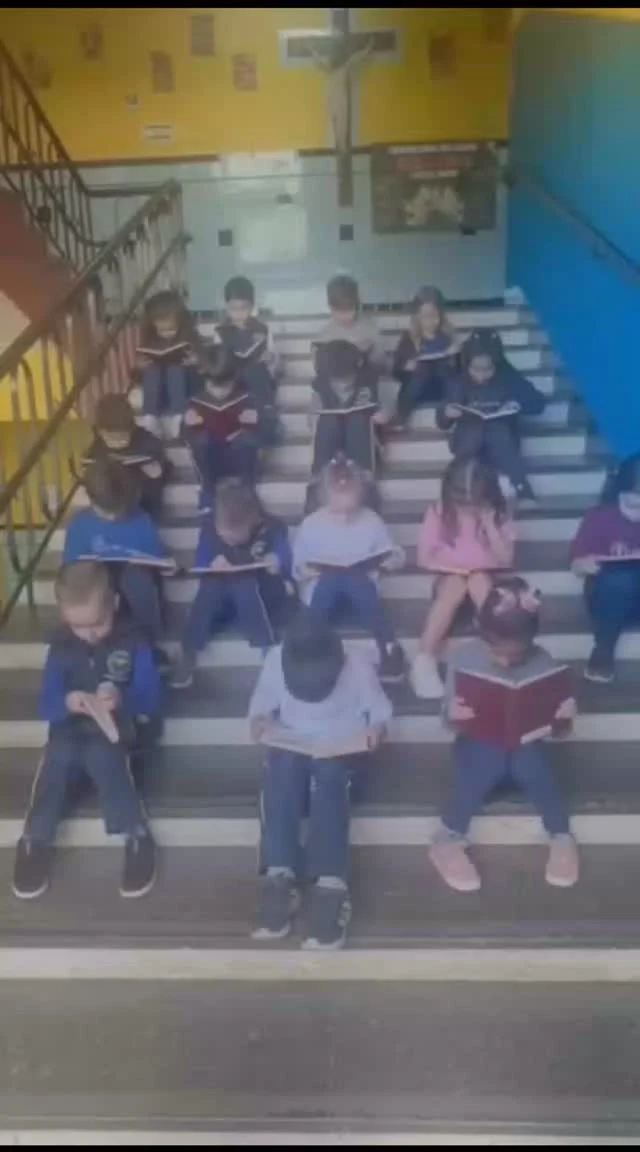 É hora de olhar para o futuro com alegria e coragem, nossos pequenos do Nível B estão  prontos para viver novas aventuras!Parabéns, formandos da Educação Infantil! 🌈🎉Vocês são o nosso orgulho e a prova de que aprender pode ser mágico todos os dias!@rede.romano #ummundodepossibilidadess