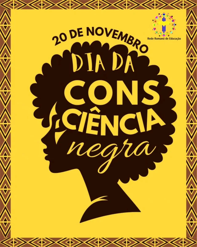 Dia de reflexão! Feriado da Consciência Negra Lembrem-se que dia 20/11 é 21/11 NÃO TEREMOS AULA. Voltaremos dia 24/11.@rede.romano
