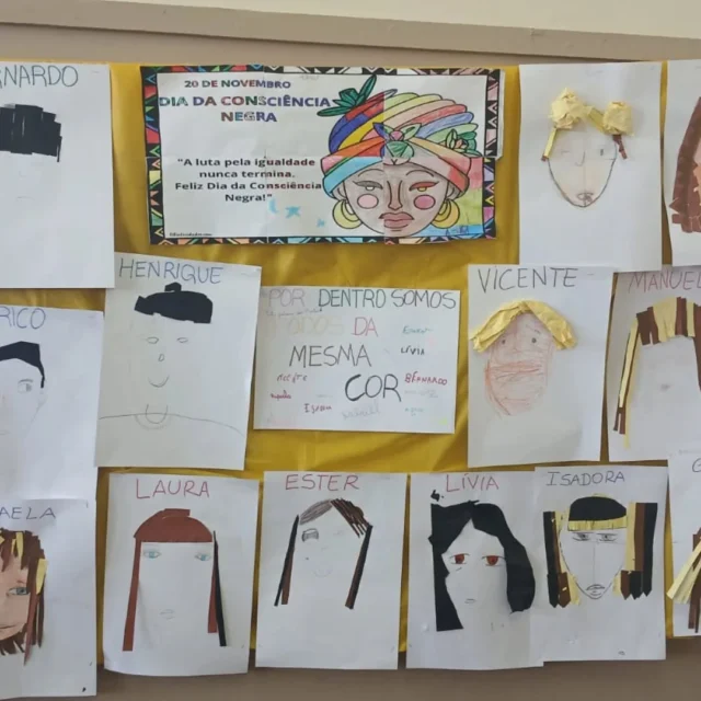 A turma 131 ao longo desta semana, desenvolveu atividades sobre Consciência Negra, ampliando o olhar para a igualdade, o respeito e a importância da diversidade.